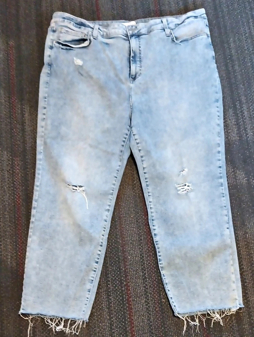 LC Lauren Conrad Slim Straight Jeans Blue Size 23